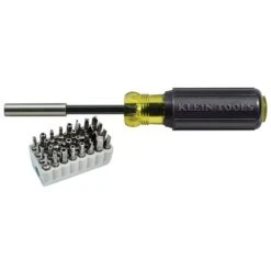Klein Tools Assorted 7.5 In. L Screwdriver Bit Steel 32 Pc