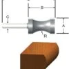 Vermont American 13/16 In. D X 23/32 In. X 2-1/2 In. L Carbide Tipped Convex Edge Router Bit