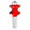 Freud 1-5/32 In. D X 1/4 In. X 2-7/8 In. L Carbide Half Round Router Bit