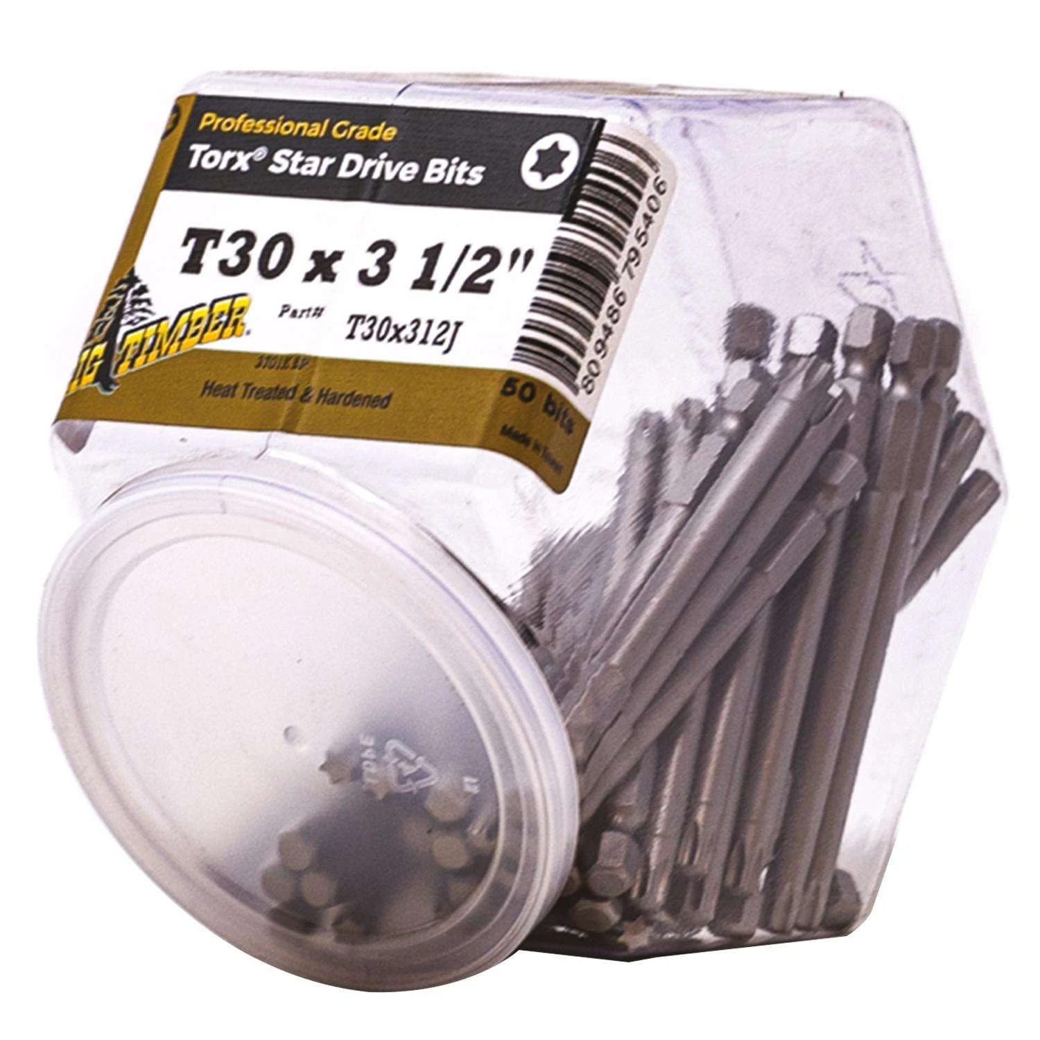 Big Timber Torx T30 X 3-1/2 In. L Power Bit Steel 25 Pc - Image 2