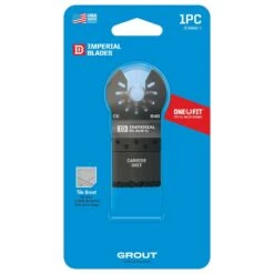 Imperial Blades One Fit 3 In. L Carbide Grit Oscillating Saw Blade 1 Pk