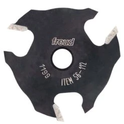 Freud 1/4 In. X 1/4 In. L Carbide Tipped Three Wing Slotting Cutter 1 Pk