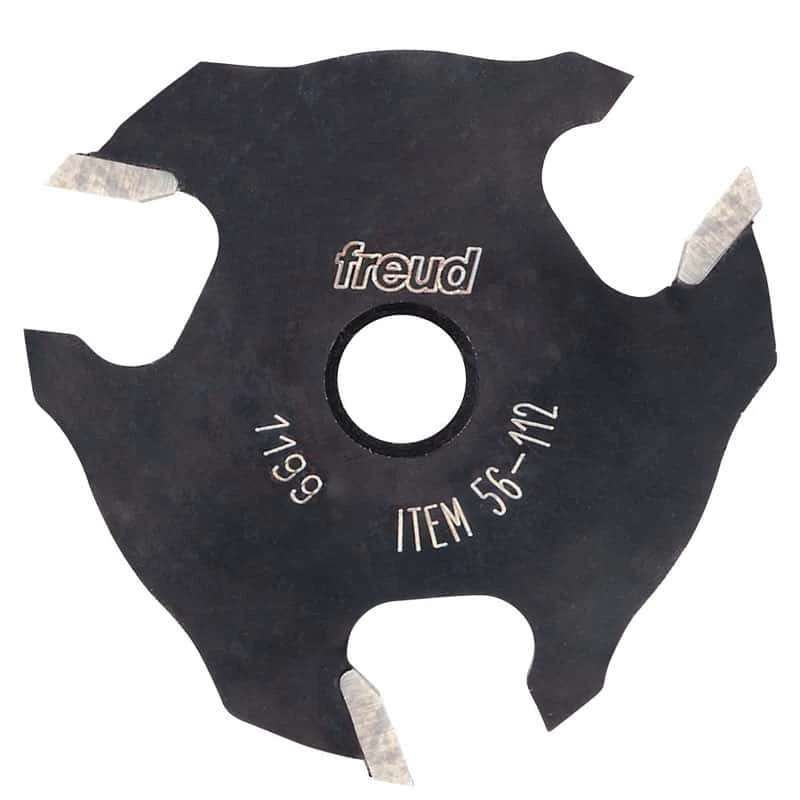 Freud 1/4 In. X 1/4 In. L Carbide Tipped Three Wing Slotting Cutter 1 Pk