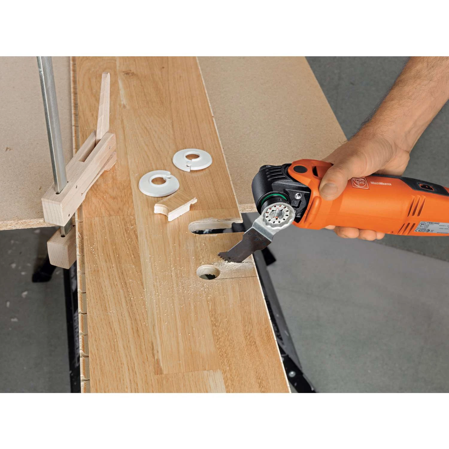 Fein Starlock 1-3/8 In. X 2 In. L Bi-Metal Round E-Cut Precision Saw Blade 1 Pk - Image 2