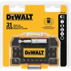 DeWalt Security Bit Set 31 Pc