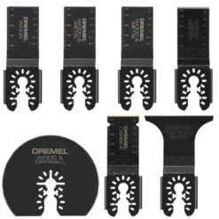 Dremel Steel Oscillating Blade Set Wood 7 Pc
