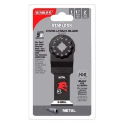 Diablo Starlock 1-1/4 In. W Bi-Metal Curved Contact Edge Oscillating Blade Metal 1 Pk